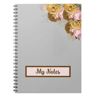 Floral School  Notebook