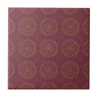 Floral seamless design pattern.  ceramic tile