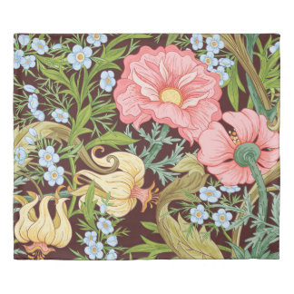 Floral Seamless pattern, background with In art no Duvet Cover