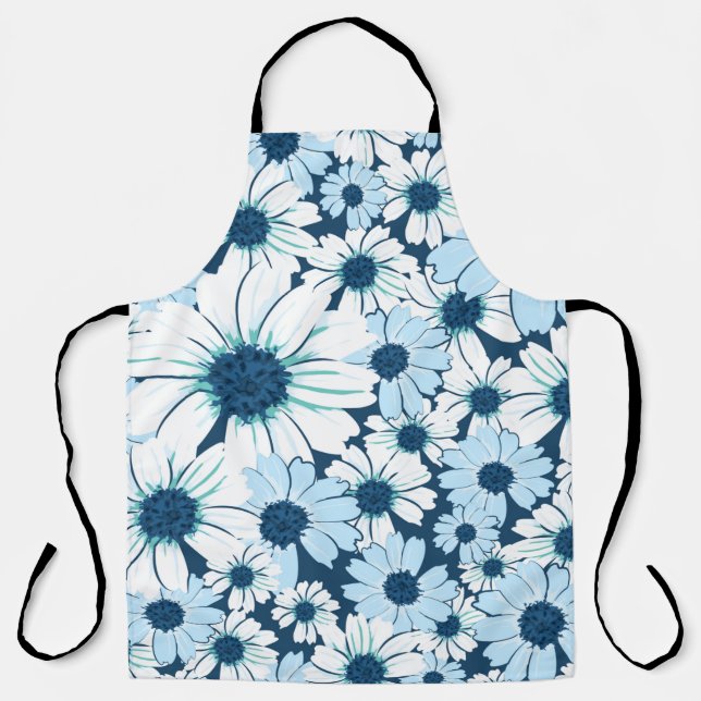 Floral seamless pattern /flower textilepattern, ab apron (Front)