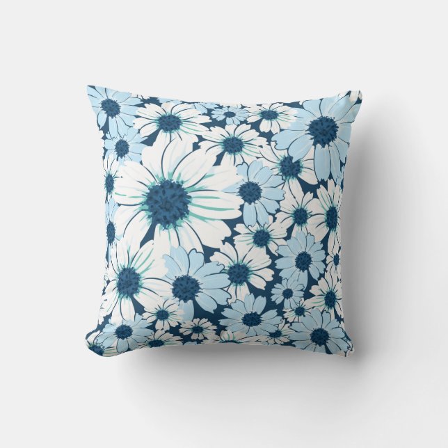Floral seamless pattern /flower textilepattern, ab throw pillow (Front)