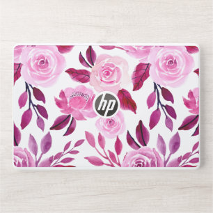 Floral seamless pattern flowers HP laptop skin