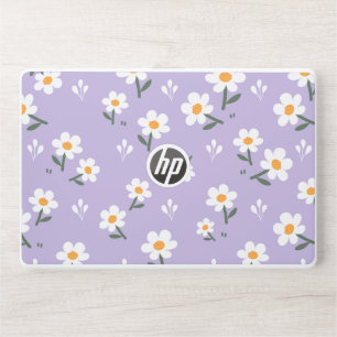 Floral seamless pattern flowers HP laptop skin