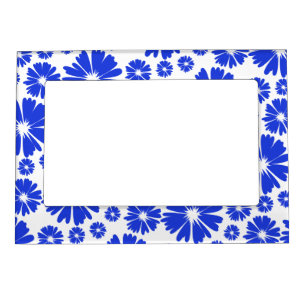floral seamless pattern magnetic frame
