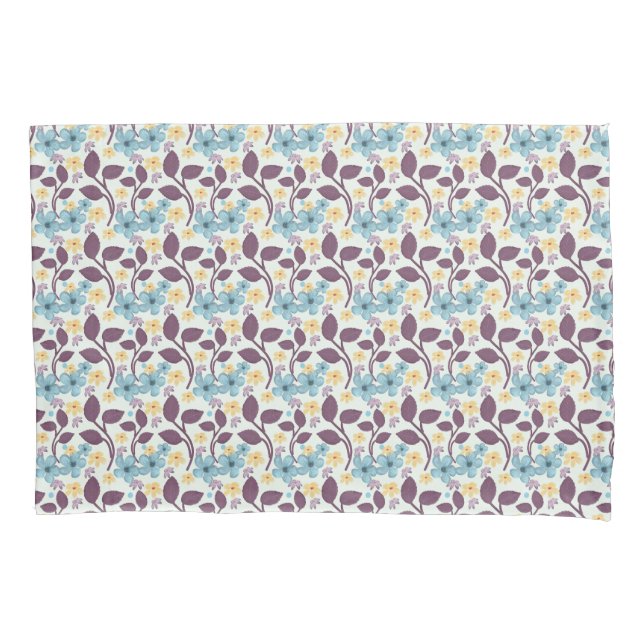  Floral Seamless Pattern | Vintage Style  Pillow Case (Front)