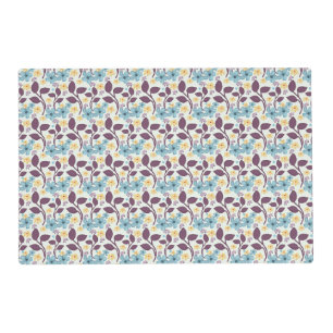 Floral Seamless Pattern Vintage Style Placemat