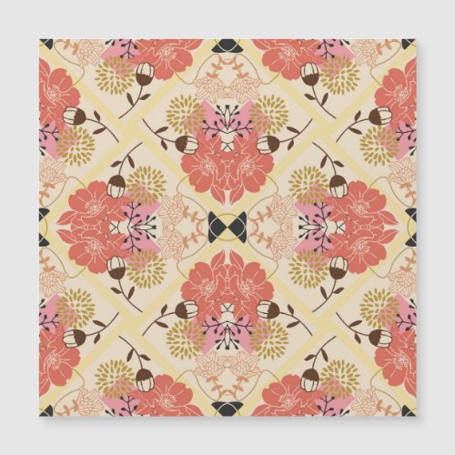 Floral seamless vintage pattern design