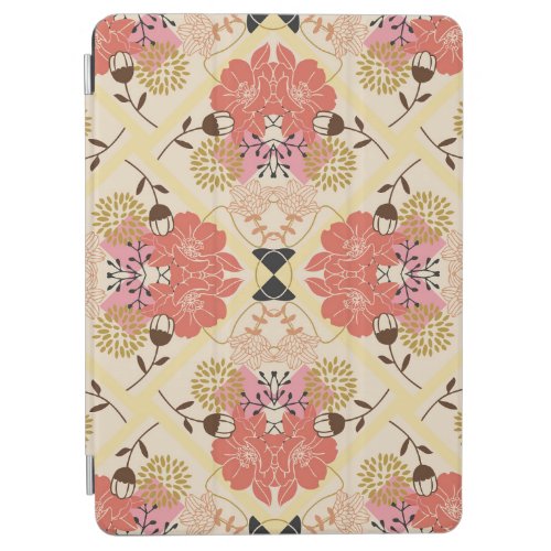 Floral seamless vintage pattern design iPad air cover