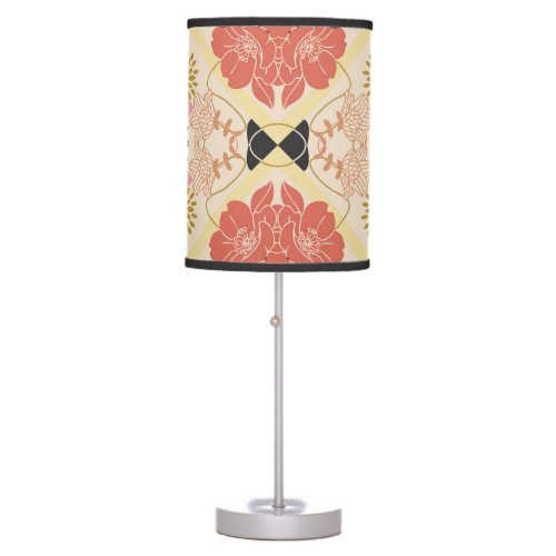 Floral seamless vintage pattern design table lamp