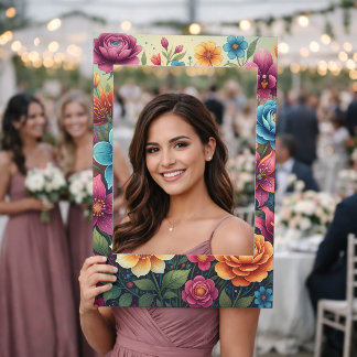 Floral Selfie Frame