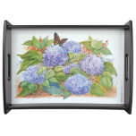 Floral Serving Tray at Zazzle