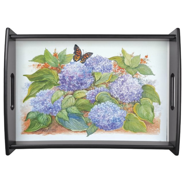 Floral Serving Tray (Front)