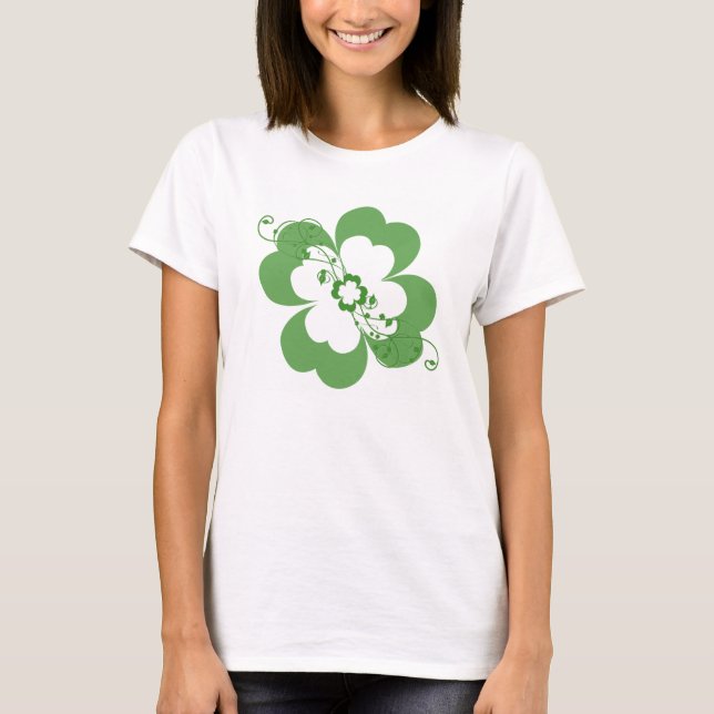 Floral Shamrock Shirt (Front)