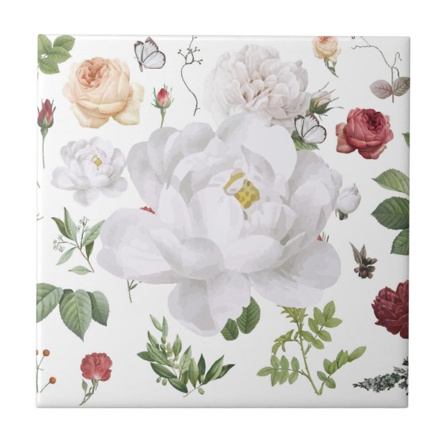 Floral Shops Near Me  Ceramic Tile (Front)