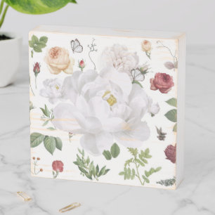 Floral Shops Near Me  Wooden Box Sign