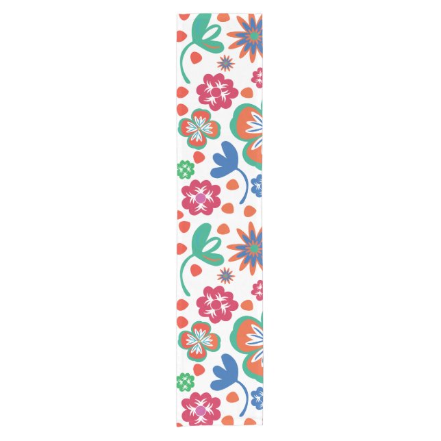 Floral Short Table Runner (Front)