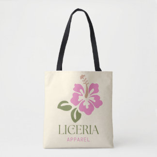 floral shoulder tote bag