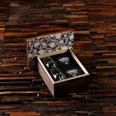 Floral Silhouette Box Set with Glasses & Coasters (3/4)