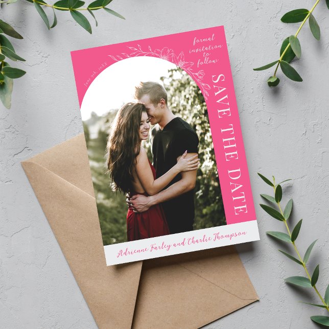 Floral Simplicity 1 Carnation Save The Date (Creator Uploaded)