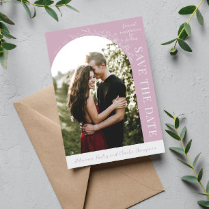 Floral Simplicity 1 Wisteria Purple Save The Date