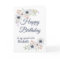 Floral Sister Happy Birthday