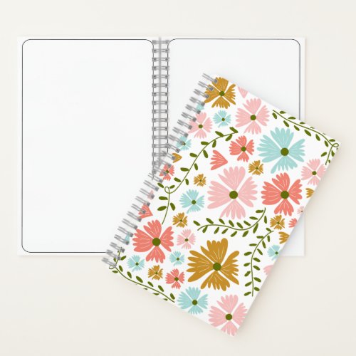 Floral Sketch Notebook