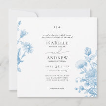 Floral sketch Wedding
