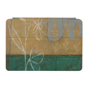 Floral Sketch with Wildflower and Plants iPad Mini Cover
