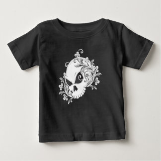 Floral Skull Baby T-Shirt