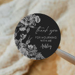 Floral Skull RIP Twenties 30th Birthday Party Classic Round Sticker<br><div class="desc">Floral Skull RIP Twenties 30th Birthday Party Classic Round Sticker</div>