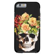 FLORAL SKULL,Skull,skulls, Tough iPhone 6 Case