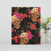 floral Skulls (Standing Front)