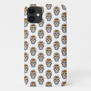 Floral Skulls Pattern  iPhone 11 Case