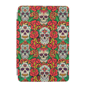 Floral Skulls Pattern iPad Mini Cover