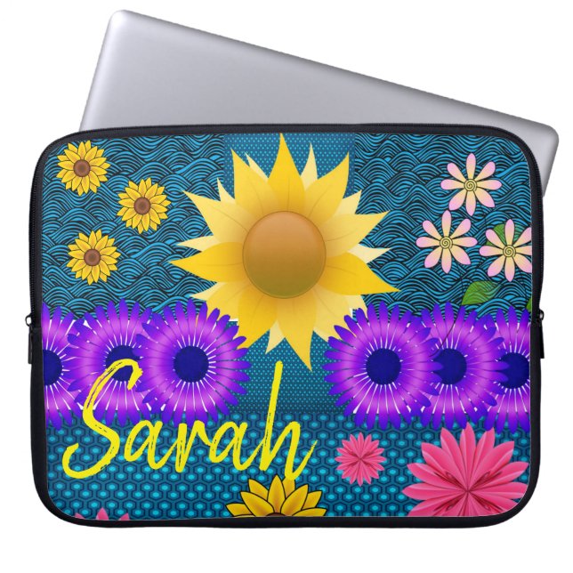 Floral Sleeve for Ipad (Front)
