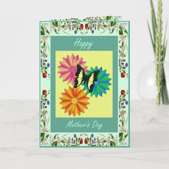 Floral Smell Mother's Day Card (Front)