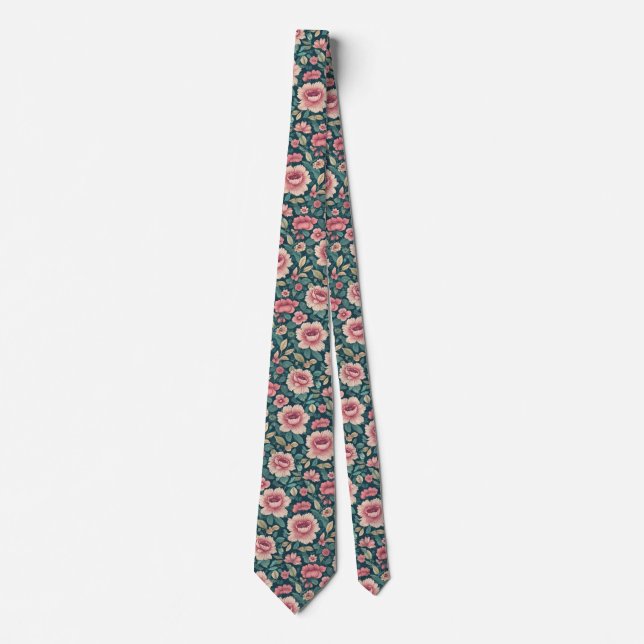 Floral Sonata Neck Tie (Front)