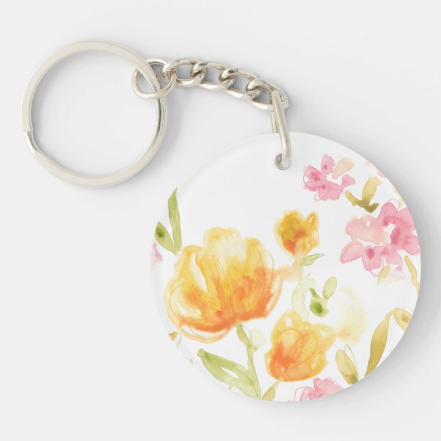 Floral Song I Keychain (Front)