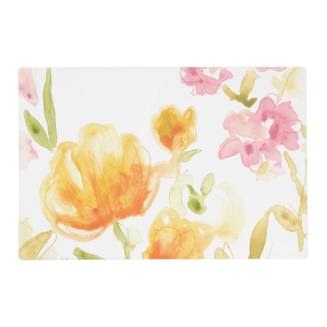 Floral Song I Placemat (Front)