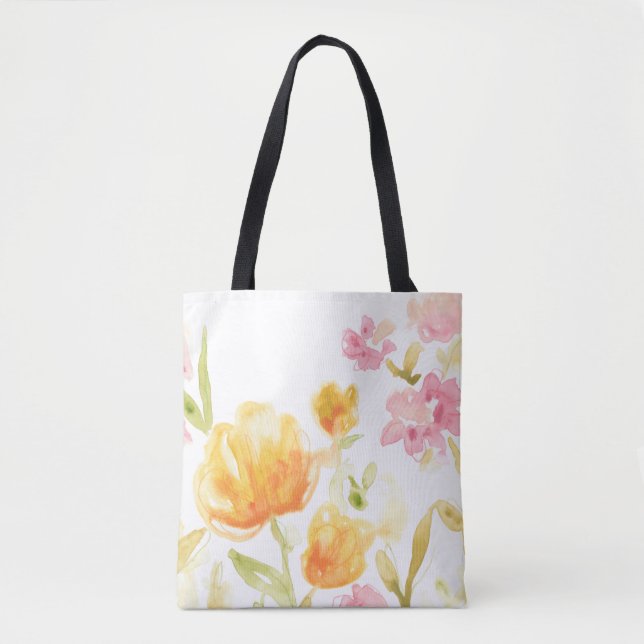 Floral Song I Tote Bag (Front)