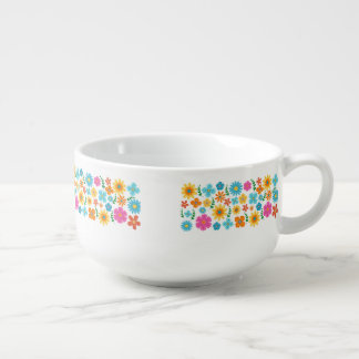 Floral Soup Bowl
