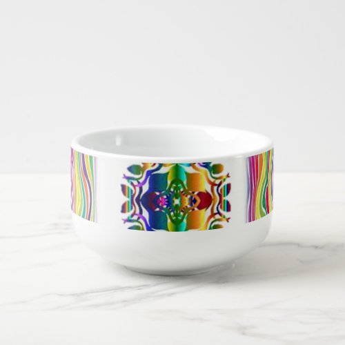 Floral Soup Mug