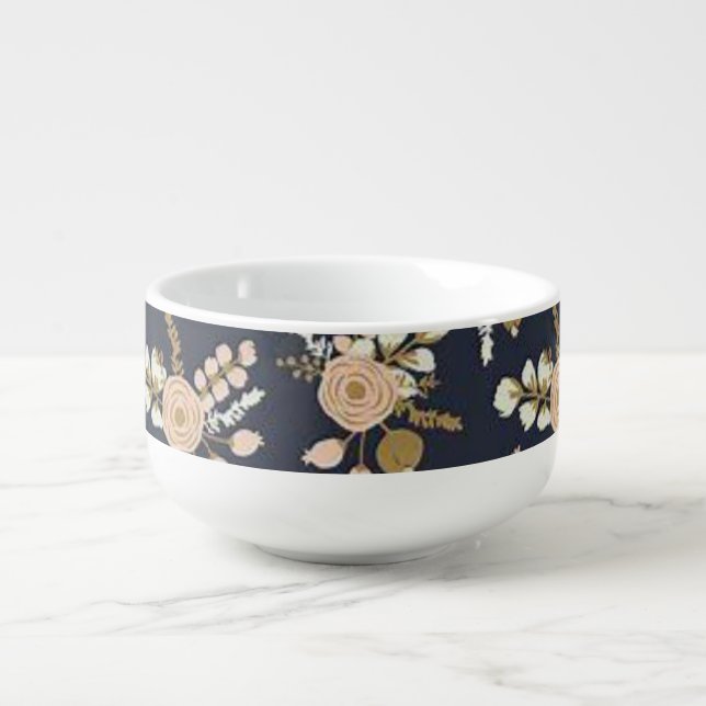 Floral Soup Mug (Front)