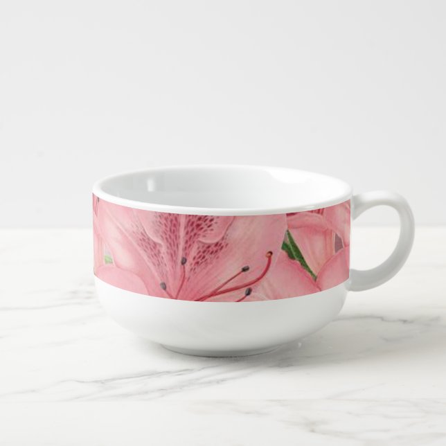 Floral Soup Mug (Left)