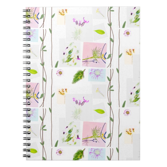 Floral Spiral Notebook (Front)