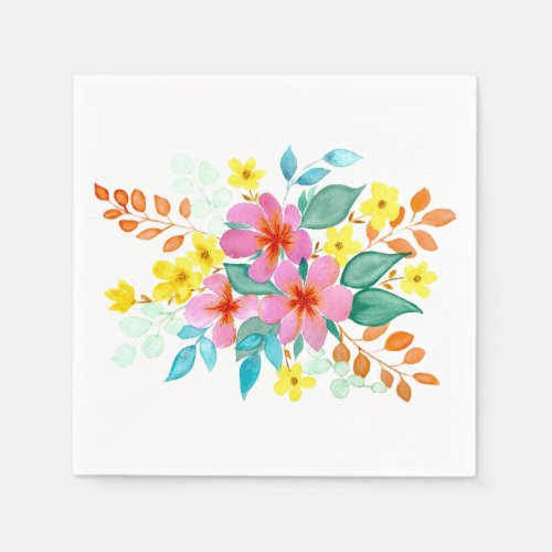 Floral Spray Napkin