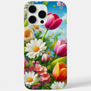Floral/spring artwork  iPhone 16 pro max case