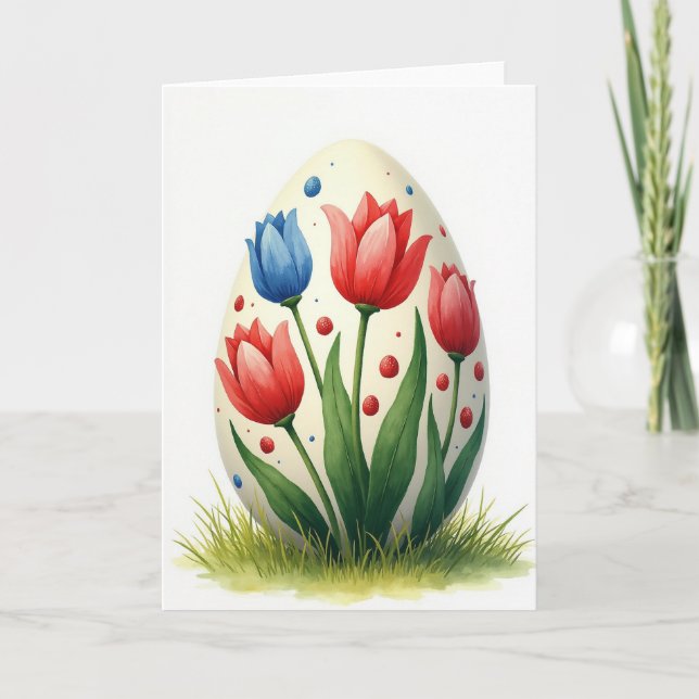 Floral Spring Celebration Card (Front)