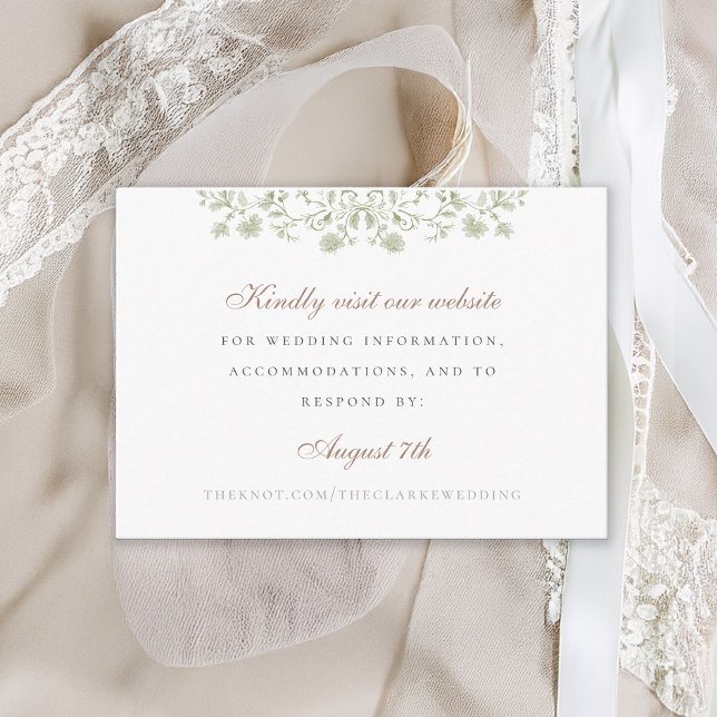 Floral Spring Chinoiserie Enclosure Card (Creator Uploaded)