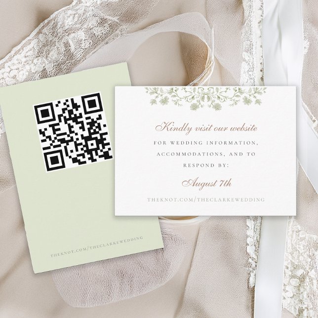 Floral Spring Chinoiserie Enclosure Card (Creator Uploaded)